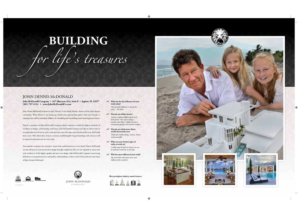 Luxe 2 page of Dennis & girls ad_page